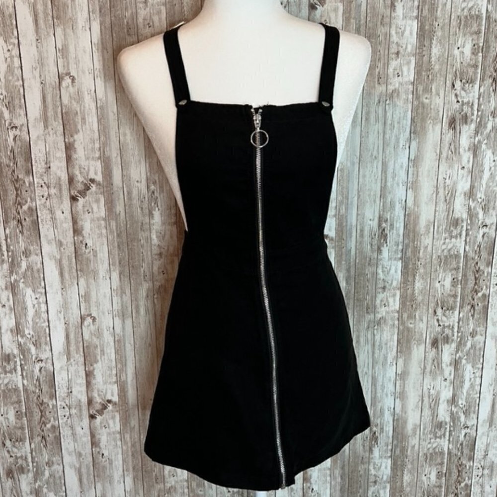 DIVIDED Black Full Zip Dress size 2
